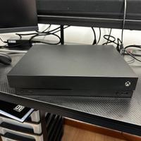 Xbox one X con 6 giochi