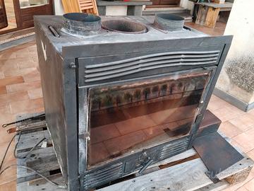 Stufa a legna ventilata edil kamin 