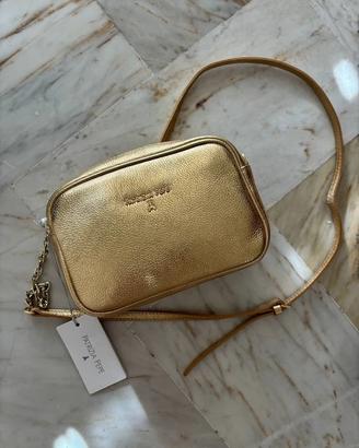 Borsa Patrizia Pepe dorata – nuova con cartellino