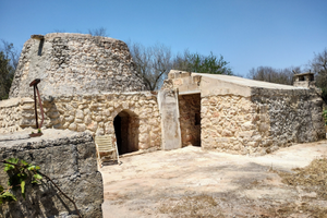 Trullo con 2 ettari di terreno nel Salento