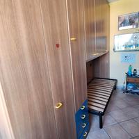 Cameretta a ponte con letto singolo