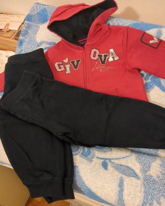felpa e due pantaloni Givova 24 mesi