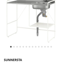 MINI CUCINA IKEA LAVELLO CON RUBINETTO E TUBI