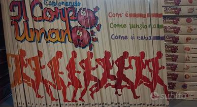 Esplorando il corpo umano Fascicoli e Vhs + Dvd