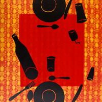 DANIEL SPOERRI - Serigrafia originale firmata