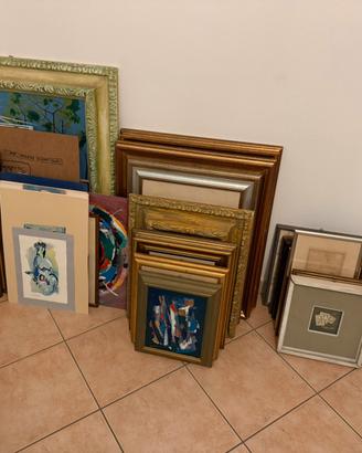 Lotto quadri opere d’arte