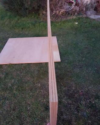 3 pannelli di compensato marino di okumé