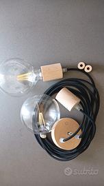 Lampada a sospensione 2 luci