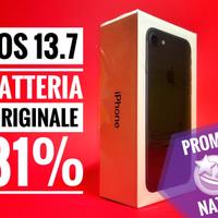 Apple iPhone 7 Matte Black [PARI NUOVO - GRADO A]