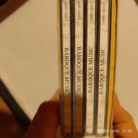 Cofanetto di 4 CD intitolato Baroque Music.