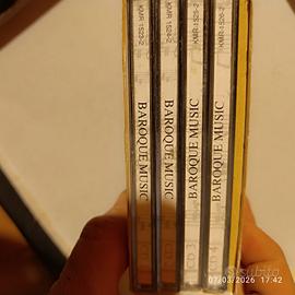Cofanetto di 4 CD intitolato Baroque Music.