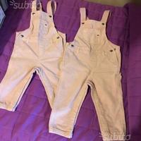 Salopette Rosa in velluto