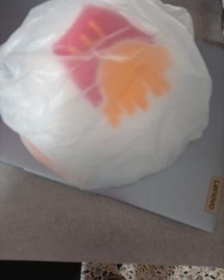 pallone mai usato 