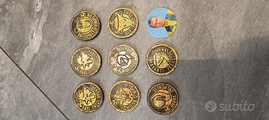 8 Calcio stars Slammer 1996 originali Panini Pog