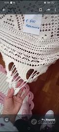 Coperta matrimoniale a uncinetto 