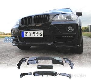 AERO KIT CARROZZERIA BMW X5 E70 07-10 NERO LUCIDO