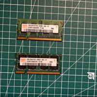 Memoria RAM DDR2 Sodimm 1GB + 2GB PC2-5300