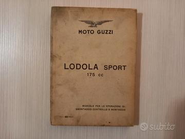 Catalogo Manutenzione GUZZI LODOLA SPORT 175 1958