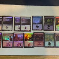 Magic the gathering carte foil giapponesi jap