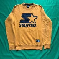 Felpa Crew UOMO Starter Giallo ocra