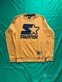 Felpa Crew UOMO Starter Giallo ocra