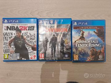 Lotto 3 Giochi PlayStation 4 PS4