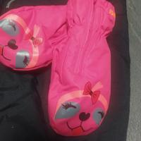 guanti da neve bambina 