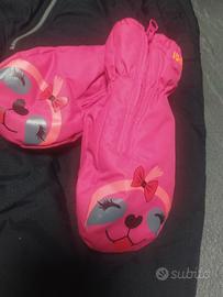 guanti da neve bambina 