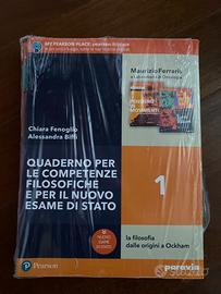Libro di filosofia “Il gusto del pensare 1”