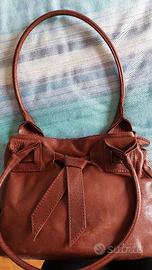 Borsa marrone morbida