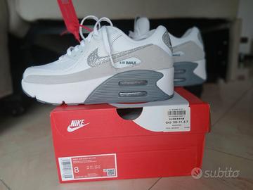 NIKE AIR MAX 90 LV8, n.39, BIANCHE NUOVISSIME