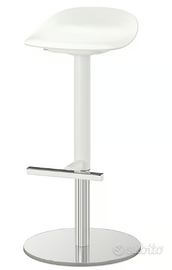 Sgabello bar / cucina IKEA - JANINGE - bianco