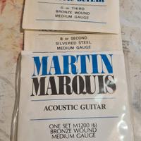 corde chitarra acustica Martin marquis 