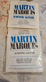 corde chitarra acustica Martin marquis 