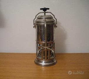 Vecchia caffettiera Aquilas alcool Santini Ferrara