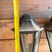 Coppia lampioni da giardino