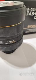 Sigma AF 12-24 f 4.5 5.6 DG HSM