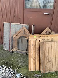 Cuccia in legno per cane piccola taglia