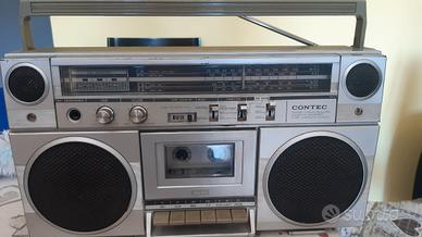 radio cassetta contec