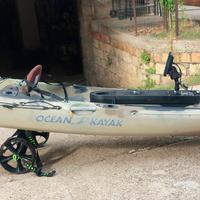 kayak fishing ocean kayak prowler 4.3 ultra 