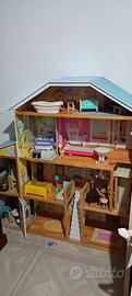 casa bambole e Barbie kidkraft originale 