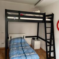 letto a soppalco matrimoniale