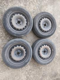 Cerchi 15" in ferro Fiat Grande Punto