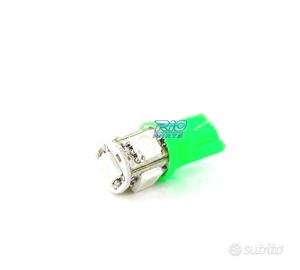 LED LAMPADA VERDE W5W T10