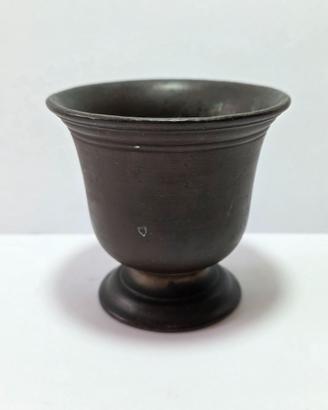 Antico Mortaio da speziale Svasato in Bronzo XVIII