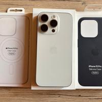 Iphone 15 pro 128GB + cover
