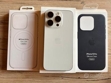 Iphone 15 pro 128GB + cover