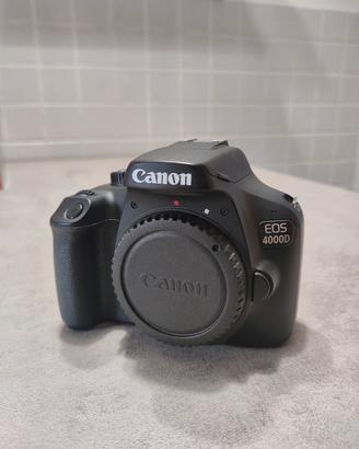 Canon EOS 4000D + 18-55mm +  accessori
