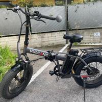 Bici Elettrica Pieghevole Fat Bike Vulcano DME