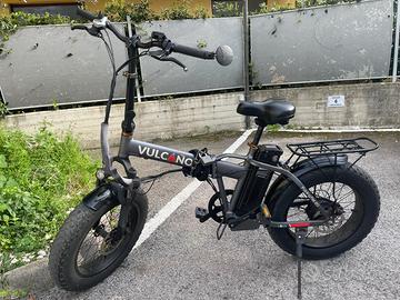 Bici Elettrica Pieghevole Fat Bike Vulcano DME
